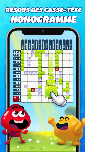 Nonogram Crossing Logic Puzzle screenshot