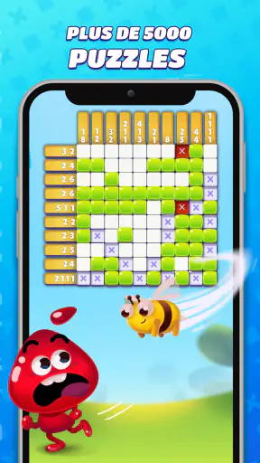 Nonogram Crossing Logic Puzzle screenshot