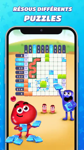 Nonogram Crossing Logic Puzzle screenshot
