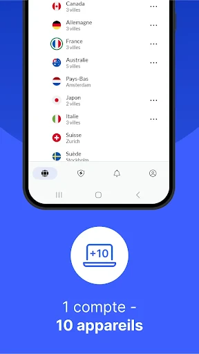 NordVPN : VPN sûr, en un clic screenshot