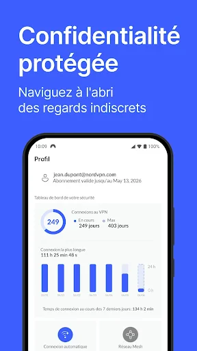 NordVPN : VPN sûr, en un clic screenshot