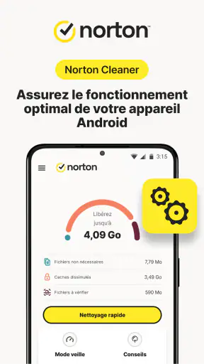 Norton Cleaner : Le nettoyeur screenshot