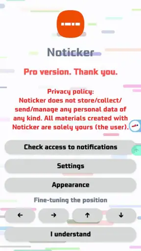 Noticker - Notification Ticker screenshot