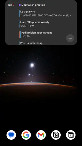 Notion Calendar screenshot
