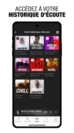 NRJ Radio, Musique et Podcast screenshot