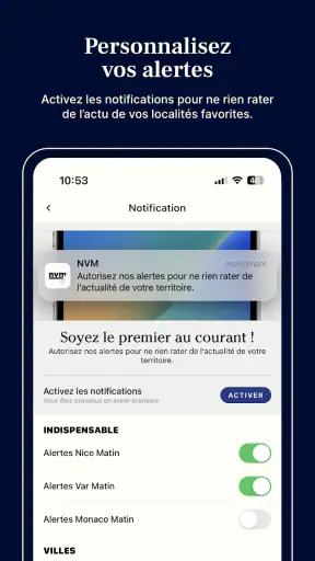 NVM : Info Nice, Var, Monaco screenshot