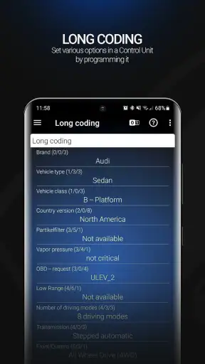 OBDeleven Diagnostic VAG screenshot