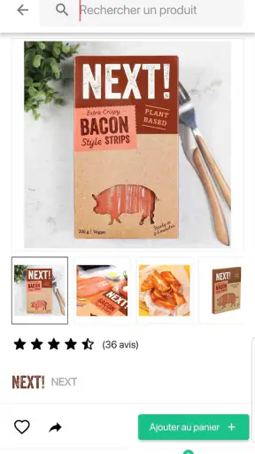 OFFICIAL VEGAN SHOP screenshot