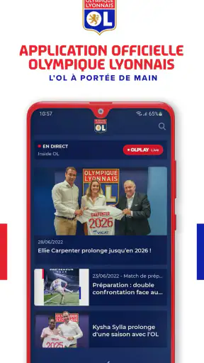 Olympique Lyonnais screenshot