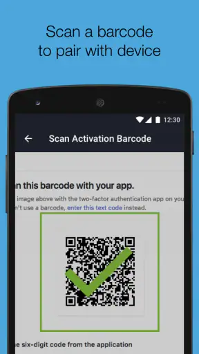 OneLogin Protect screenshot