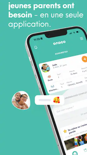 Onoco -Suivi évolution enfant screenshot
