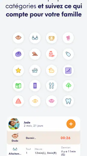 Onoco -Suivi évolution enfant screenshot