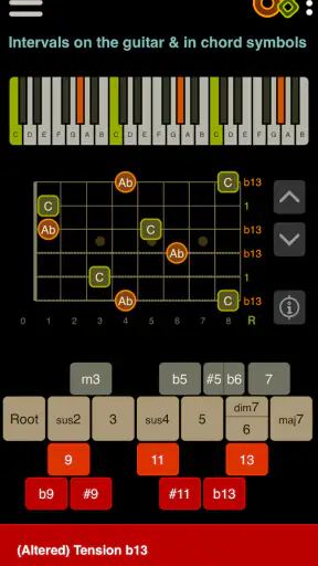 Oolimo Guitar Chords screenshot