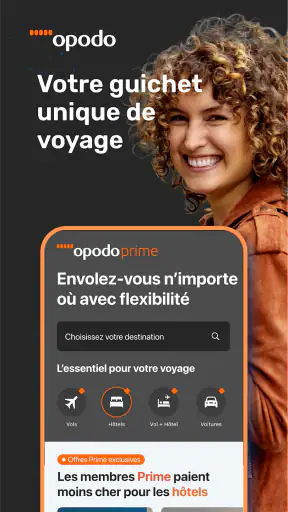 Opodo: Vols, Hôtels et Voiture screenshot