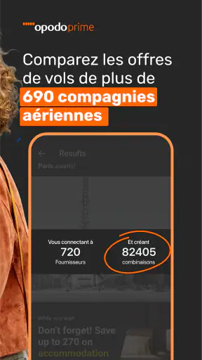 Opodo: Vols, Hôtels et Voiture screenshot