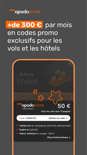 Opodo: Vols, Hôtels et Voiture screenshot