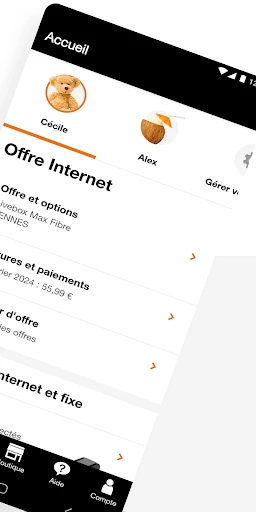 Orange et moi France screenshot