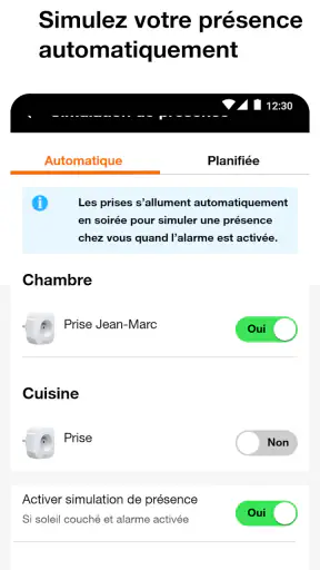 Orange Maison Protégée screenshot