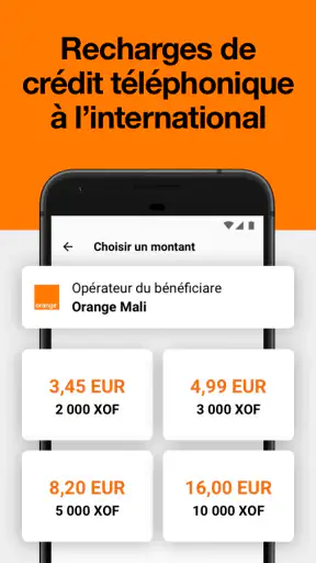 Orange Money Europe: Transfert screenshot