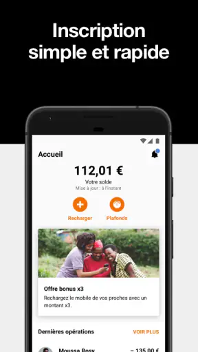 Orange Money Europe: Transfert screenshot