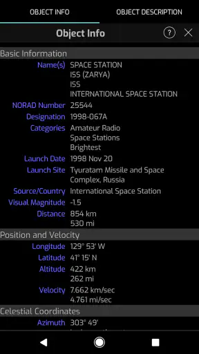 Orbitrack screenshot
