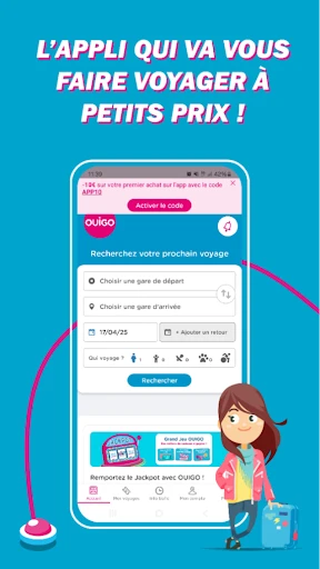 OUIGO : TGV & trains pas cher screenshot