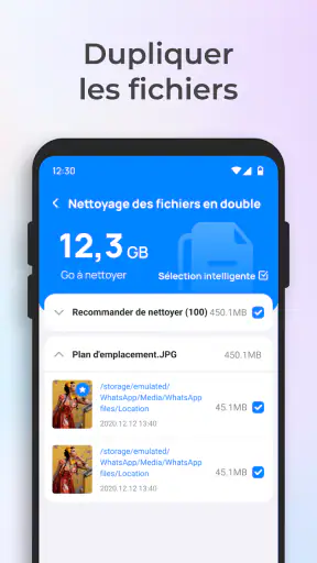 Outils Nettoyage Intelligent screenshot
