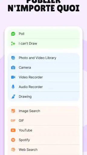 Padlet screenshot