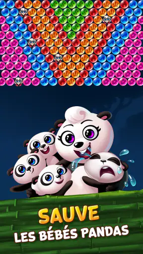 Panda Pop! Jeu de tir à bulles screenshot