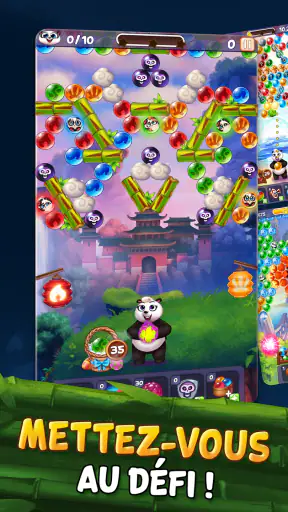 Panda Pop! Jeu de tir à bulles screenshot