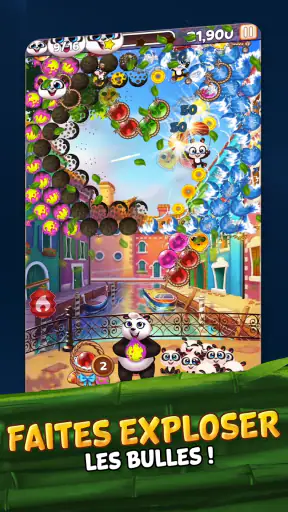 Panda Pop! Jeu de tir à bulles screenshot