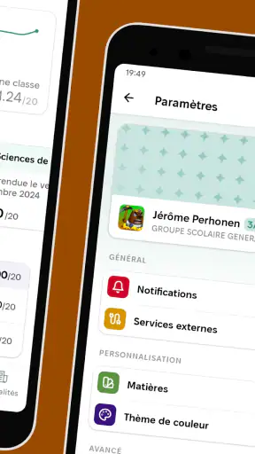 Papillon : l'appli scolaire screenshot