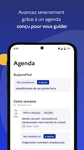 Parcours Emploi France Travail screenshot