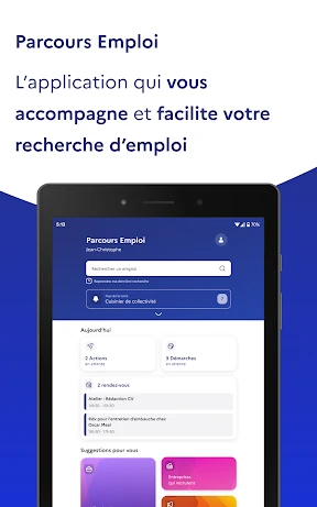 Parcours Emploi France Travail screenshot