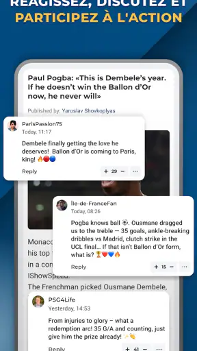 Paris Live: Communauté de Fans screenshot