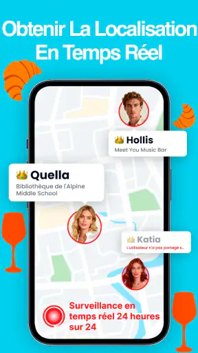 Partage de position screenshot
