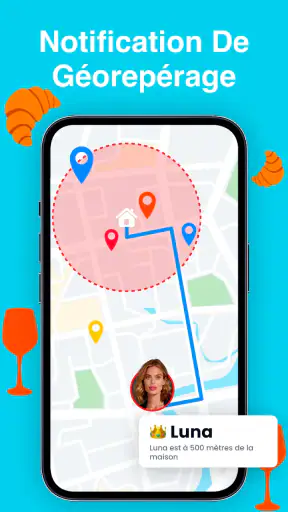 Partage de position screenshot