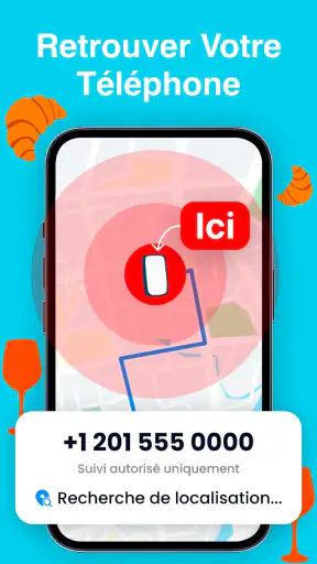 Partage de position screenshot