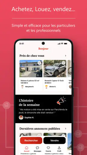 Paruvendu, petites annonces screenshot