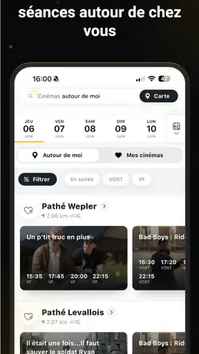 Pathé France screenshot