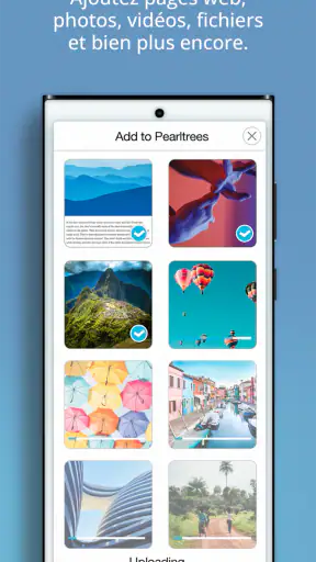 Pearltrees screenshot