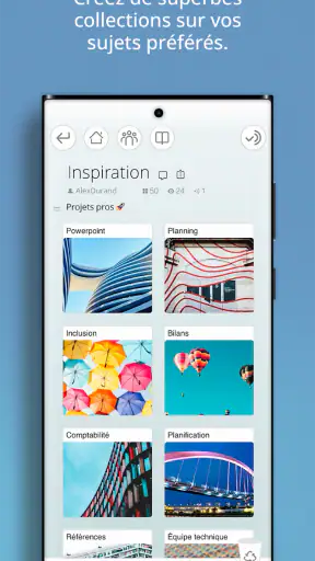 Pearltrees screenshot