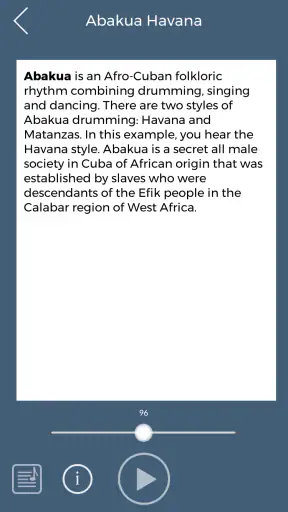 PercussionTutor screenshot