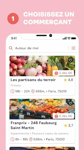 Phenix: les courses anti gaspi screenshot