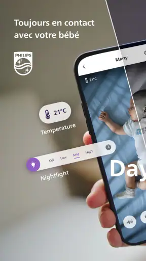 Philips Avent Baby Monitor+ screenshot