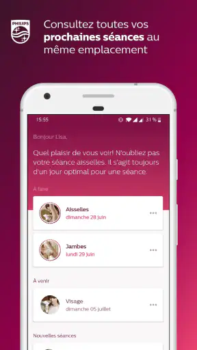 Philips Lumea IPL screenshot