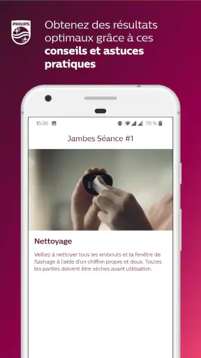 Philips Lumea IPL screenshot