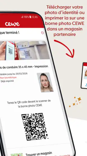 Photo identité CEWE screenshot