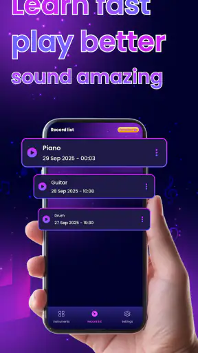 Piano Clavier:Leçons Chansons screenshot