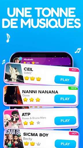 Piano Music 7: jeux de musique screenshot